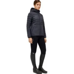 Jacke Damen Revo Laser Cut Logo Nylon Puffer FS23, Steppjacke