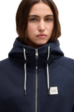 Jacke Damen Riva Zip HW25, Sweatjacke, Kapuzenjacke