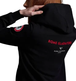 Jacke Damen Rome Gladiators, Sweatjacke