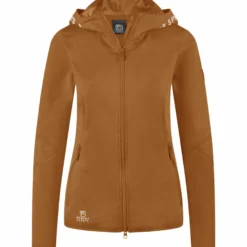 Jacke Damen Sports FS25, Sommer Fleecejacke, mit Kapuze