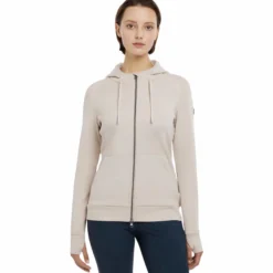Jacke Damen Tabi Tech Zip Hoodie FS25, Sweatjacke