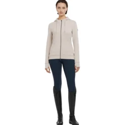 Jacke Damen Tabi Tech Zip Hoodie FS25, Sweatjacke