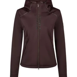 Jacke Damen Techvelvet Fleece HW26, Fleecejacke