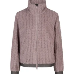 Jacke Damen Velvetknit Jacket HW26, Fleecejacke