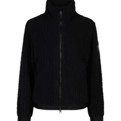 Jacke Damen Velvetknit Jacket HW26, Fleecejacke