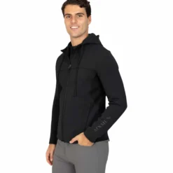 Jacke Herren Club Zip Hoodie, Trainingsjacke