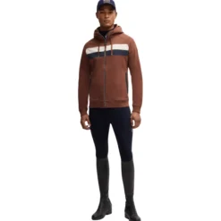 Jacke Herren River Zip HW25, Sweatjacke, Zip Hoodie