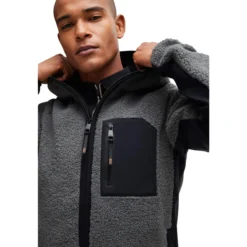 Jacke Herren Russel HW24, Sweatjacke, Teddyjacke, Kapuzenjacke