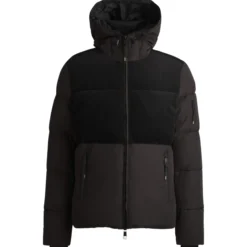 Jacke Herren Tomas HW25, Cord Puffer Jacke