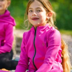 Jacke Kinder IRHIzzy Sun FS24, Sweatjacke