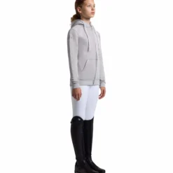 Jacke Kinder Orbit Zip FS26, Sweatjacke, mit Kapuze