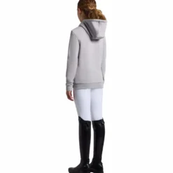 Jacke Kinder Orbit Zip FS26, Sweatjacke, mit Kapuze