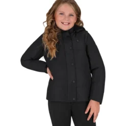 Jacke Kinder Rayah HW25, Winterjacke, 2-in-1 Jacke, abnehmbare Kapuze und Ärmel