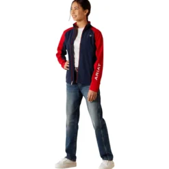 Jacke Kinder Team EQ, Softshell Jacke