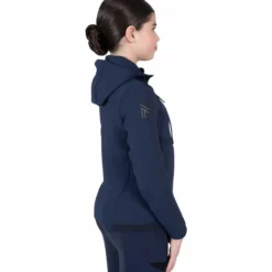 Jacke Kinder YR Club Zip Hoodie, Sweatjacke