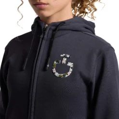 Jacke Mädchen Floral Embroidery FS26, Sweatjacke