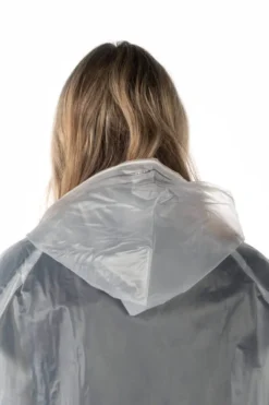 Jacke Unisex, Regenjacke, Transparent