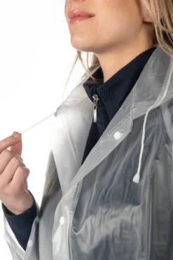 Jacke Unisex, Regenjacke, Transparent