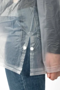 Jacke Unisex, Regenjacke, Transparent