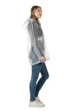 Jacke Unisex, Regenjacke, Transparent