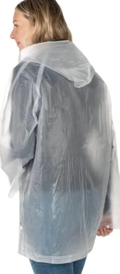 Jacke Unisex, Regenjacke, Transparent