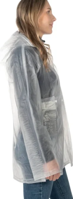 Jacke Unisex, Regenjacke, Transparent