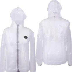 Jacke Unisex, Regenjacke, Transparent