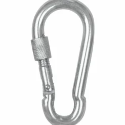 Karabinerhaken, Sicherheitskarabiner, mit Schraubverschluss