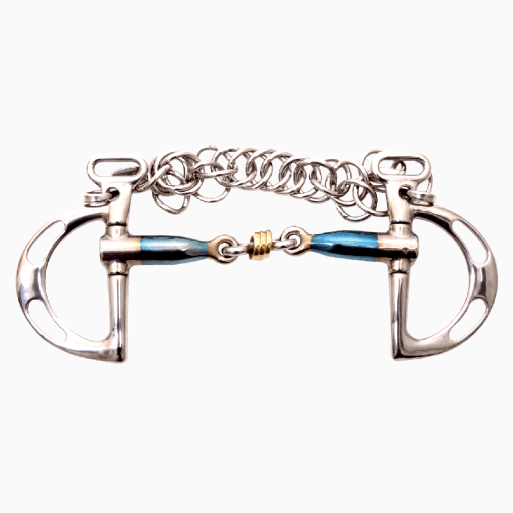 Kimblewick, mit Messingringen, Sweet Iron