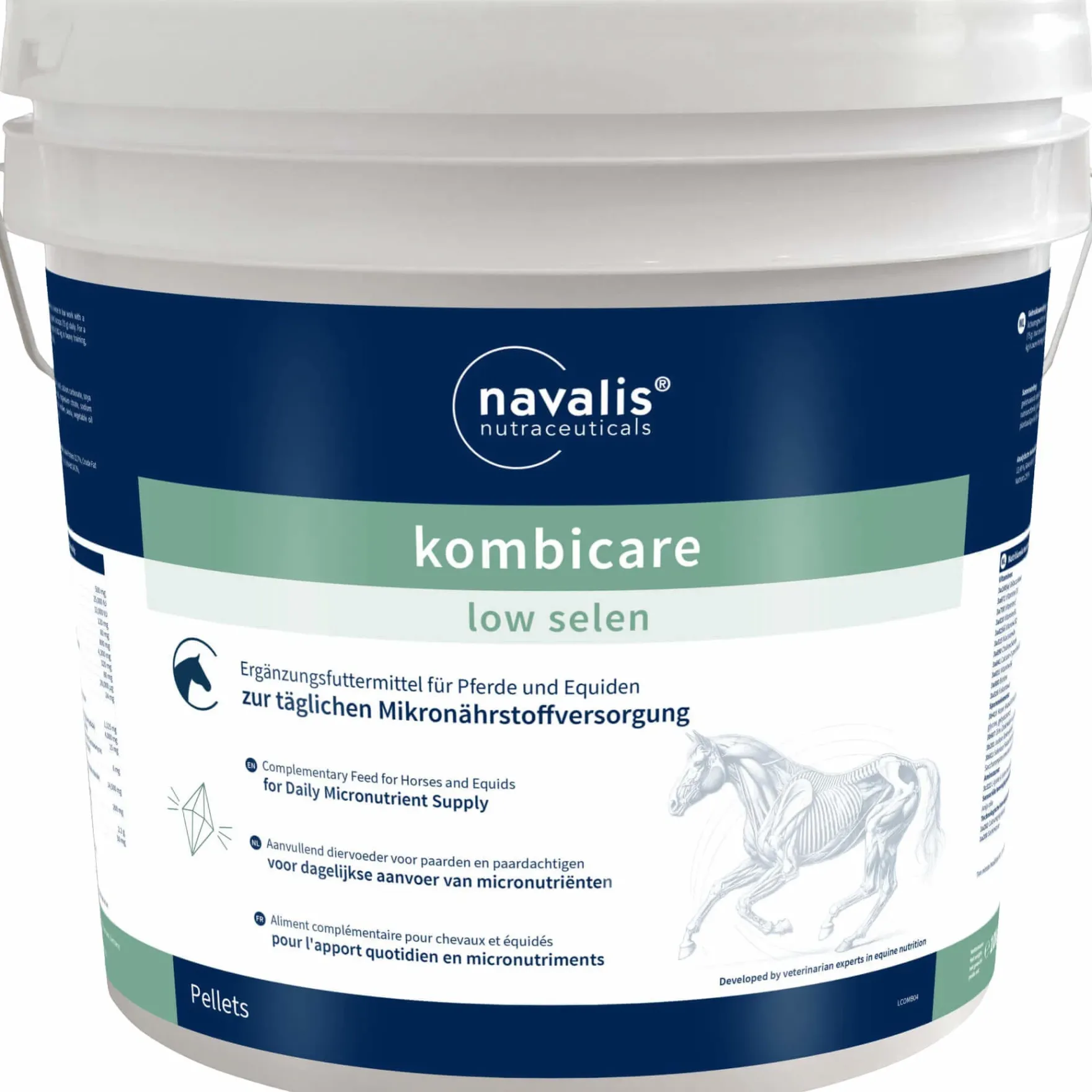 Kombicare Low Selen Horse, Ergänzungsfuttermittel, Pellets