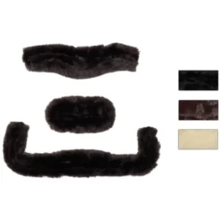 Lammfellpolster-Set für Trense Caliano Cerra