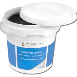Lederfett Schwarz, Lederpflege, Sattelpflege