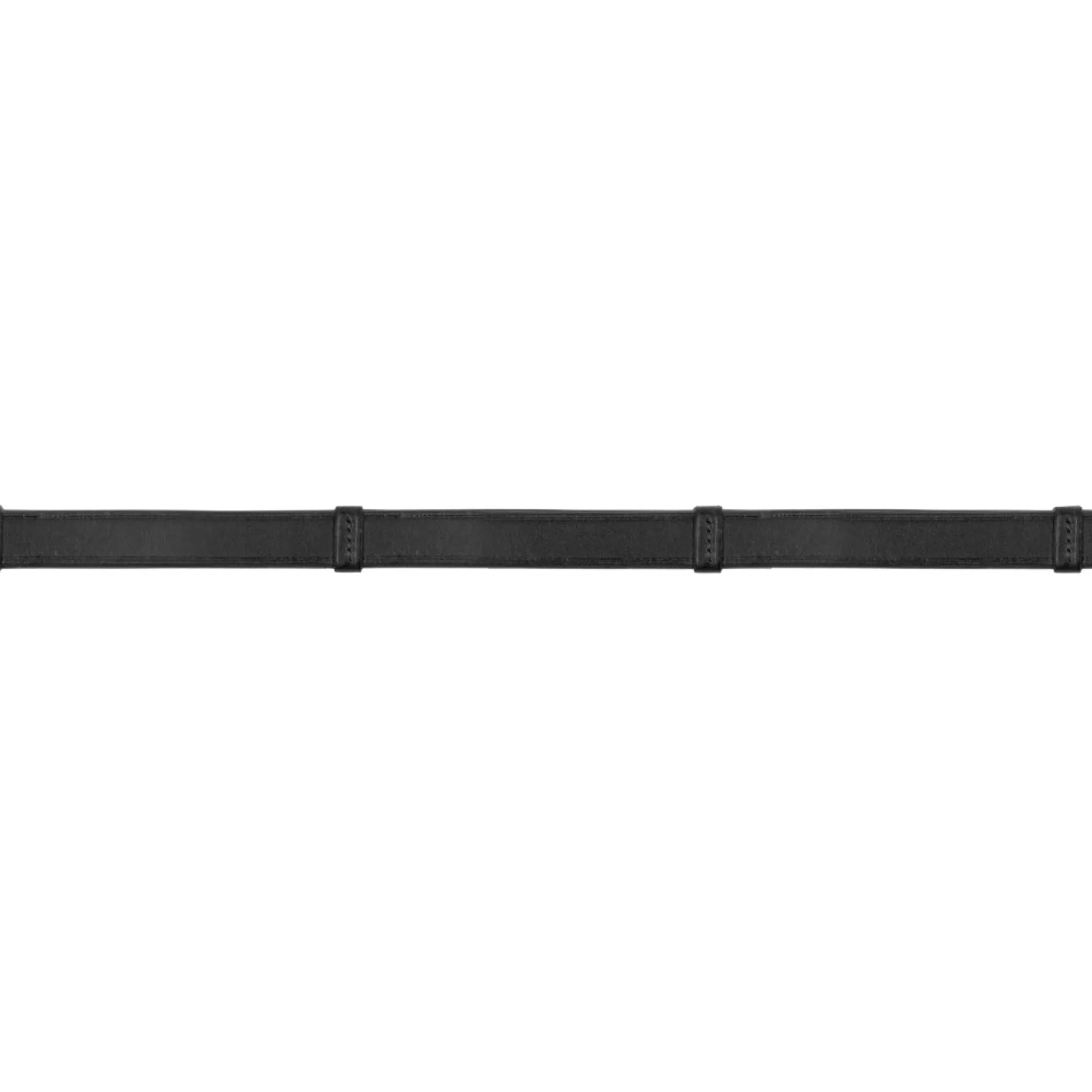 Lederzügel mit Lederstegen zum Knöpfen