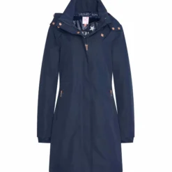 Mantel Damen IRHJoy Ride, Parka, Reitmantel, mit Kapuze