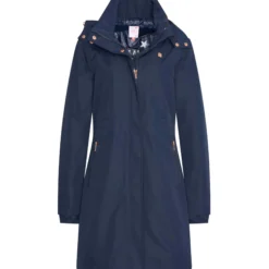 Mantel Damen IRHJoy Ride, Parka, Reitmantel, mit Kapuze