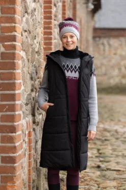 Mantel Damen KLMary HW25, Reitmantel, Reitweste, abnehmbare Ärmel, 2-in-1