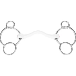 Nathe CM 3-Ring Stangengebiss, hart