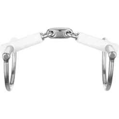 Nathe Control D-Ring Gebiss, doppelt gebrochen, mit Stangenwirkung