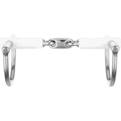 Nathe Control D-Ring Gebiss, doppelt gebrochen, mit Stangenwirkung
