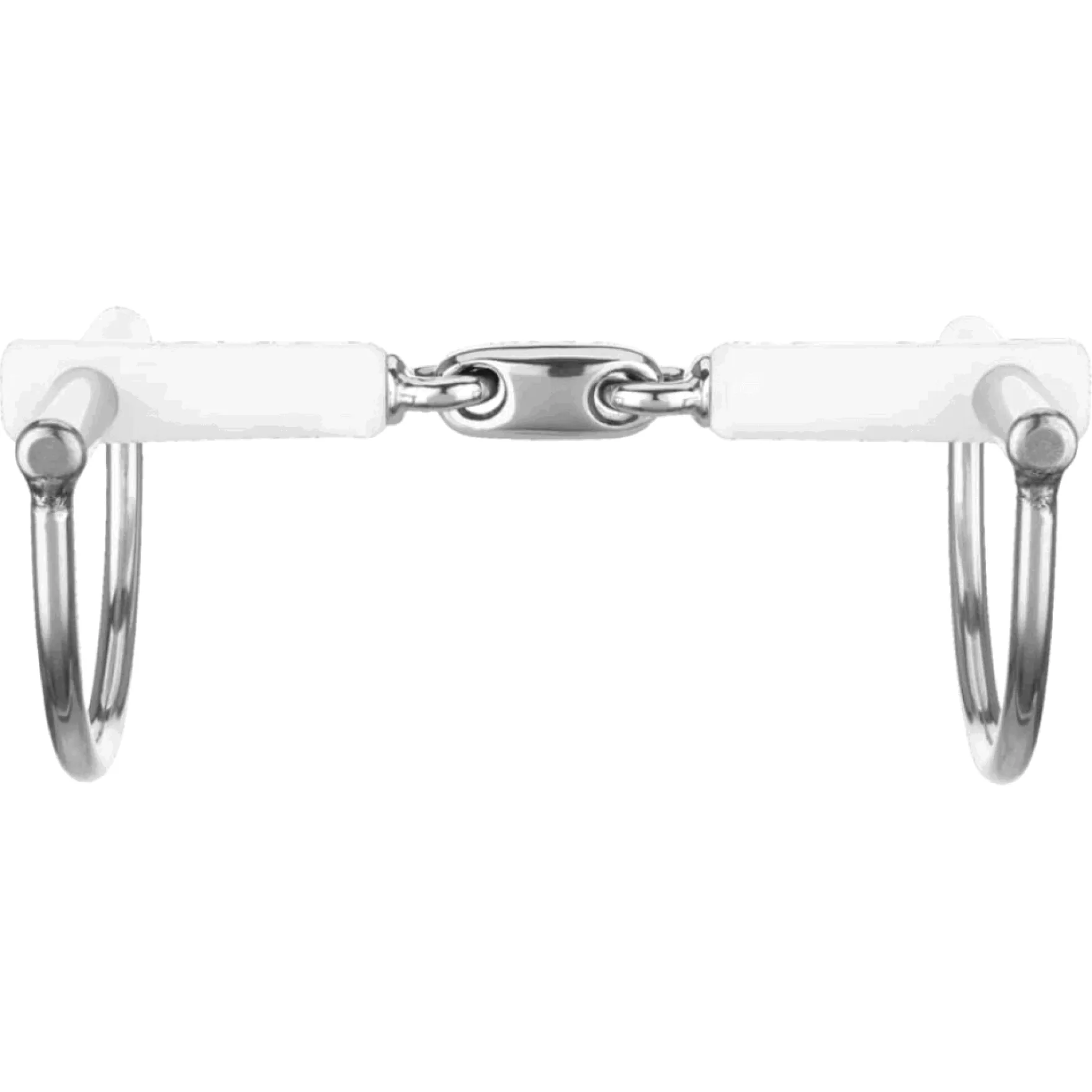 Nathe Control D-Ring Gebiss, doppelt gebrochen, mit Stangenwirkung