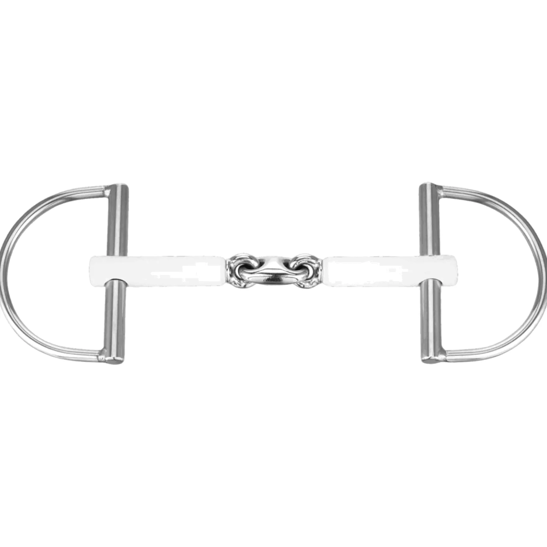 Nathe D-Ring Gebiss, doppelt gebrochen