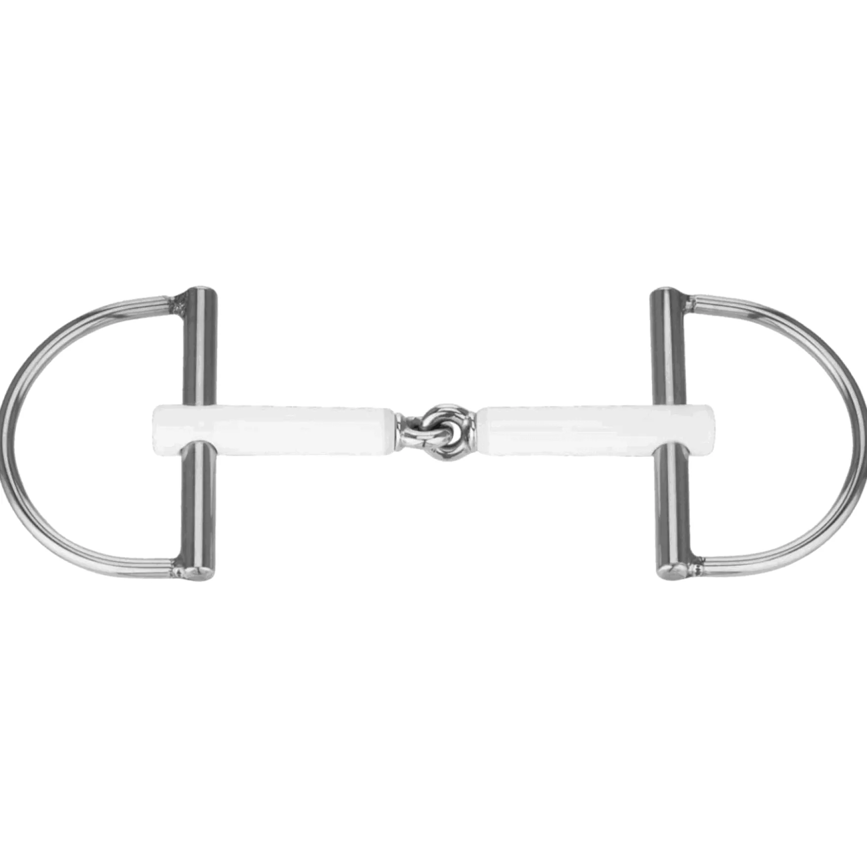 Nathe D-Ring Gebiss, einfach gebrochen