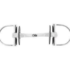 Nathe D-Ring Gebiss, einfach gebrochen