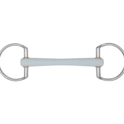 Olivenkopftrense Comfortstange Soft, dünn, Ring 6 cm, Olivenkopfgebiss