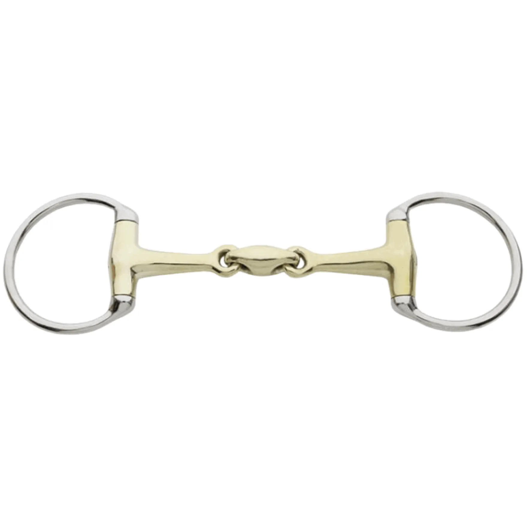 Olivenkopftrense Kavalbit, doppelt gebrochen, 16 mm, Olivenkopfgebiss