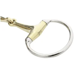 Olivenkopftrense Kavalbit, einfach gebrochen, 12 mm, Olivenkopfgebiss