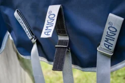 Outdoordecke Amigo 1200D FieldSafe Plus Turnout FS26, 250 g, mit abnehmbarem Halsteil