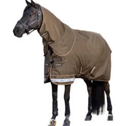 Outdoordecke Arika 600D Ripstop Turnout Rug, 0 g, Regendecke, abnehmbares Halsteil