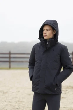 Parka Herren KLAron HW26, Winterparka, mit abnehmbarer Kapuze