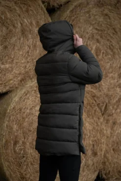 Parka Herren Sports HW25, Stepp-Parka, wasserdicht, mit Kapuze